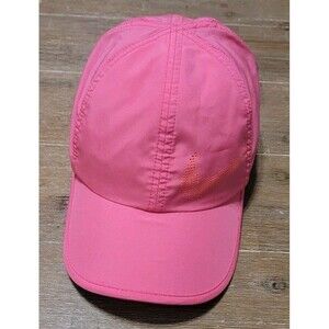 NIKE Youth Pink Featherlight Cap Unisex DRI-FIT Tennis Run Golf  Yoga Hat